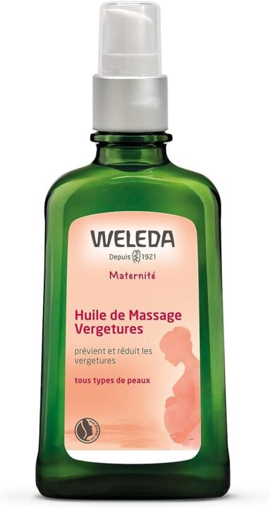 WELEDA - Huile de Massage Vergetures - Femmes Enceintes et Allaitantes