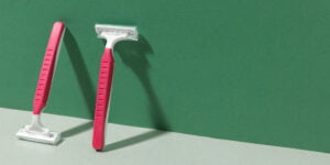 razor used to shave the legs