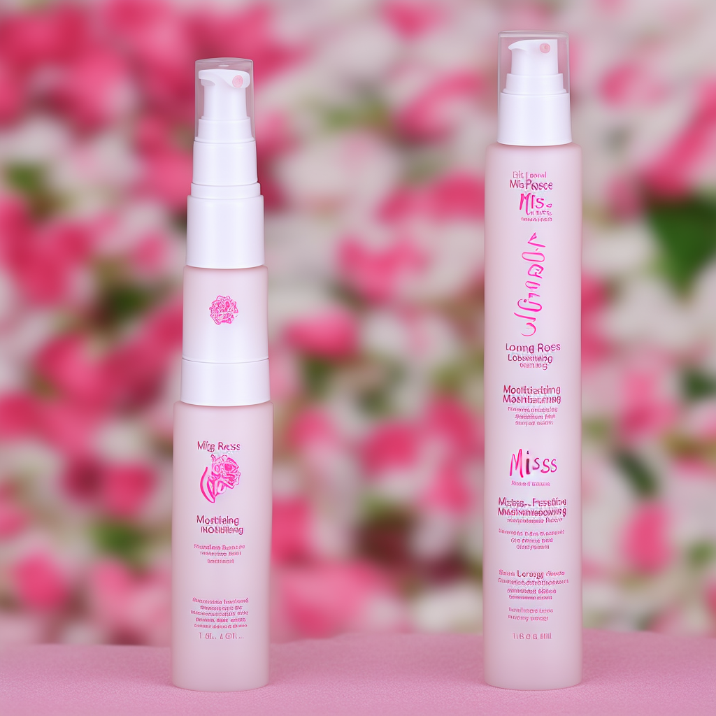 MISS ROSE Long-lasting moisturizing and nourishing makeup-fixing lotion 100 ml Frosted bottle Transparent makeup-fixing spray